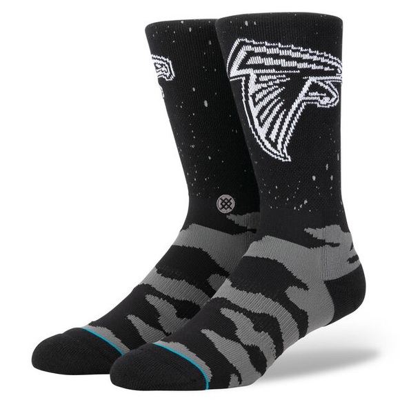 Stance Atlanta Falcons Reflective Crew Socks L